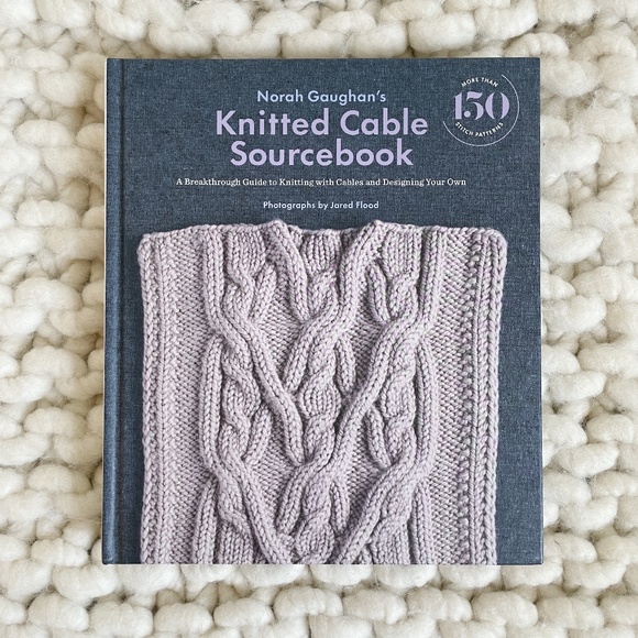 Knitted Cable Sourcebook by Norah Gaughan Hardcover Book - Picture 1 of 2